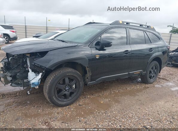 4S4BTGUD4S3271307 2025 SUBARU OUTBACK Черный Передняя левая четверть