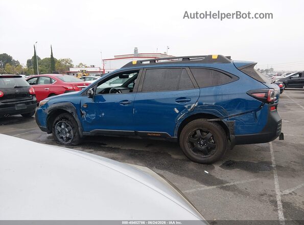 4S4BTGUD5P3139891 2023 SUBARU OUTBACK Blue სალონის 360-გრადუსიანი ხედი