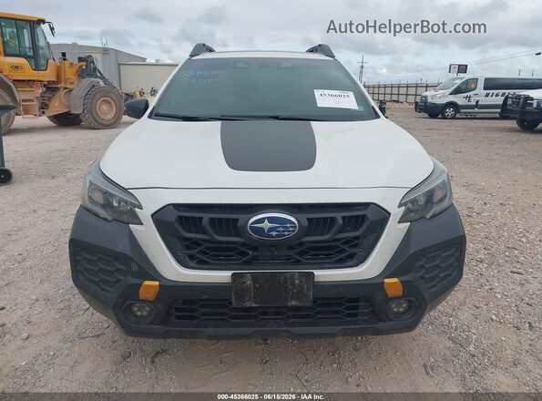 4S4BTGUD6R3237279 2024 SUBARU OUTBACK White Սարքավորումների վահանակի տեսք
