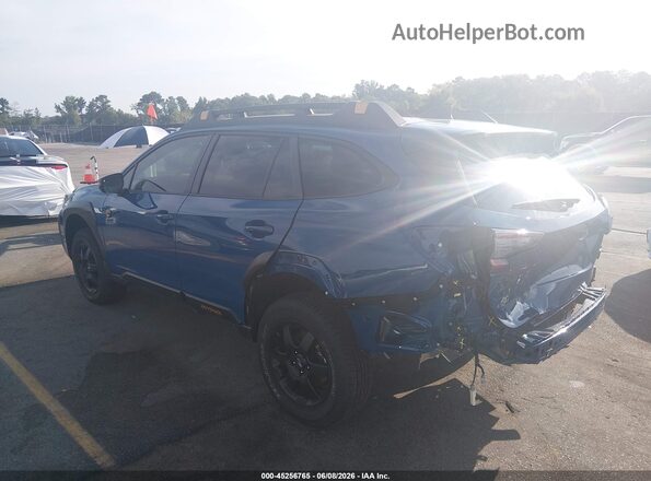 4S4BTGUD6S3299478 2025 SUBARU OUTBACK Синий Задняя левая четверть