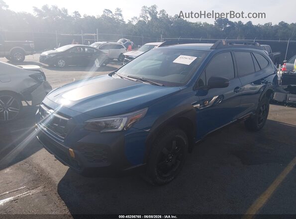 4S4BTGUD6S3299478 2025 SUBARU OUTBACK Синий Передняя левая четверть