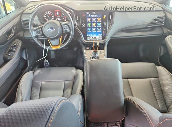 4S4BTGUD8R3182107 2024 SUBARU OUTBACK White Вид панелі приладів