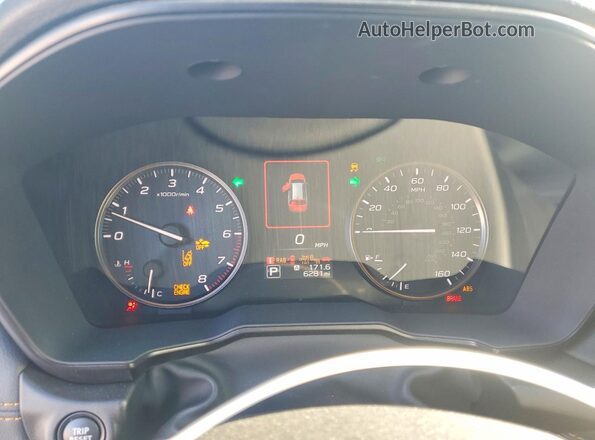 4S4BTGUD8S3263632 2025 SUBARU OUTBACK Blue Սարքավորումների վահանակի տեսք