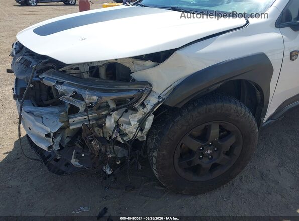 4S4BTGUD9N3142287 2022 SUBARU OUTBACK White Widok z przodu