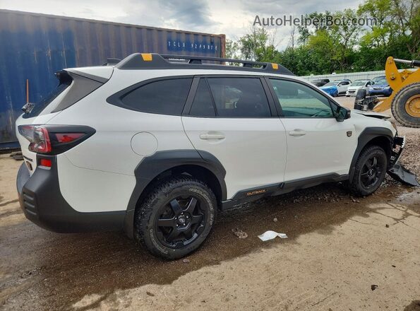 4S4BTGUD9N3223337 2022 SUBARU OUTBACK White Tył prawy