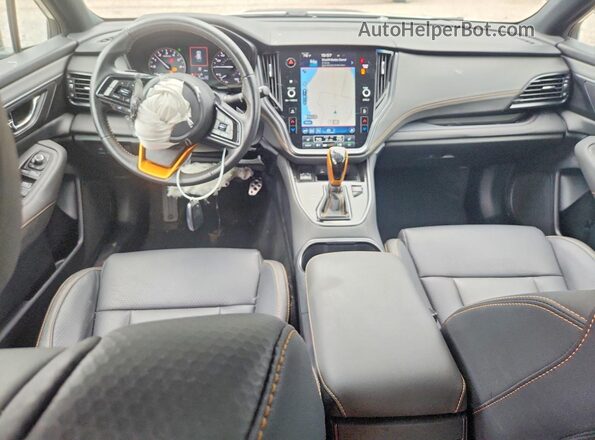 4S4BTGUD9N3223337 2022 SUBARU OUTBACK White Widok deski rozdzielczej