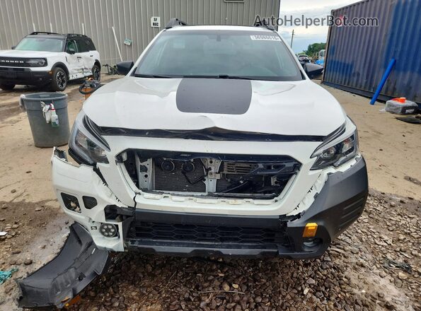 4S4BTGUD9N3223337 2022 SUBARU OUTBACK White Widok z przodu