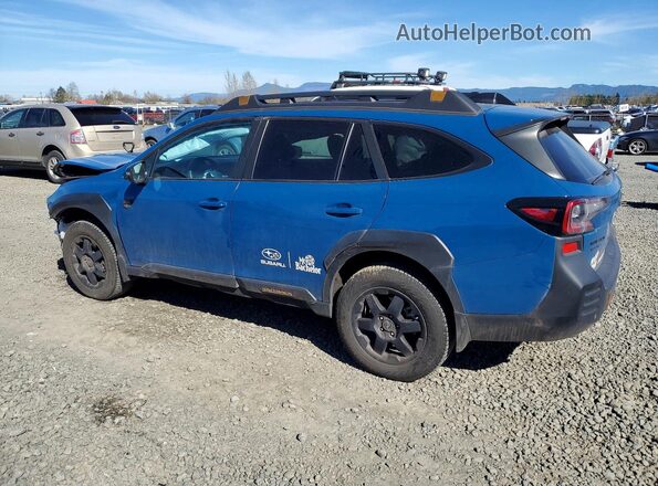 4S4BTGUDXR3147567 2024 SUBARU OUTBACK Blue Tył lewy