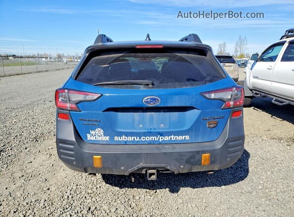 4S4BTGUDXR3147567 2024 SUBARU OUTBACK Blue Widok z tyłu