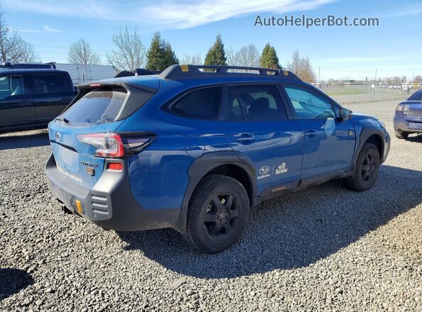 4S4BTGUDXR3147567 2024 SUBARU OUTBACK Blue Tył prawy
