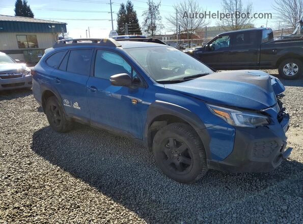 4S4BTGUDXR3147567 2024 SUBARU OUTBACK Blue Przód prawy