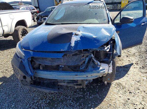 4S4BTGUDXR3147567 2024 SUBARU OUTBACK Blue Widok komory silnika