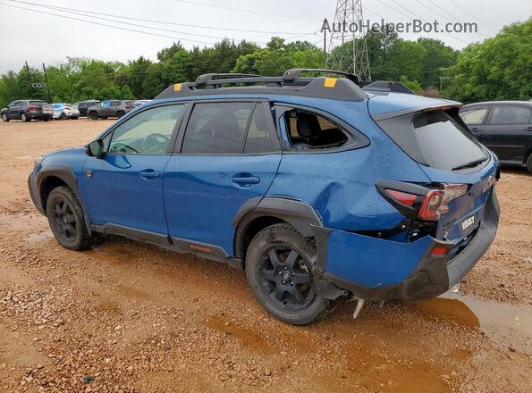 4S4BTGUDXS3204940 2025 SUBARU OUTBACK Blue უკანა მარცხენა