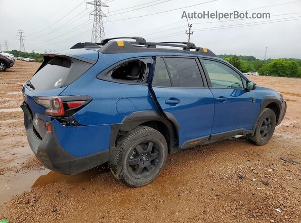 4S4BTGUDXS3204940 2025 SUBARU OUTBACK Blue უკანა მარჯვენა