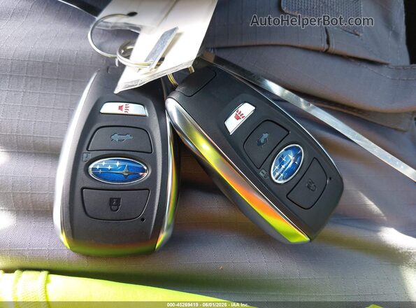 4S4GUHB61T3735006 2026 SUBARU CROSSTREK Black Dashboard view