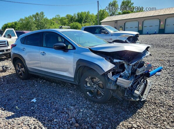 4S4GUHB67T3717349 2026 SUBARU CROSSTREK Silver Передня права чверть