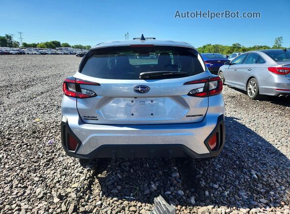 4S4GUHB67T3717349 2026 SUBARU CROSSTREK Silver Вид ззаду