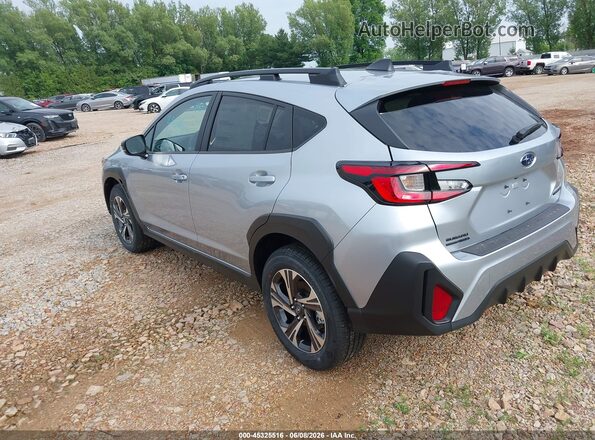 4S4GUHD60T3734944 2026 SUBARU CROSSTREK Серебряный Задняя левая четверть