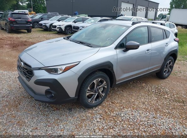 4S4GUHD60T3734944 2026 SUBARU CROSSTREK Серебряный Передняя левая четверть
