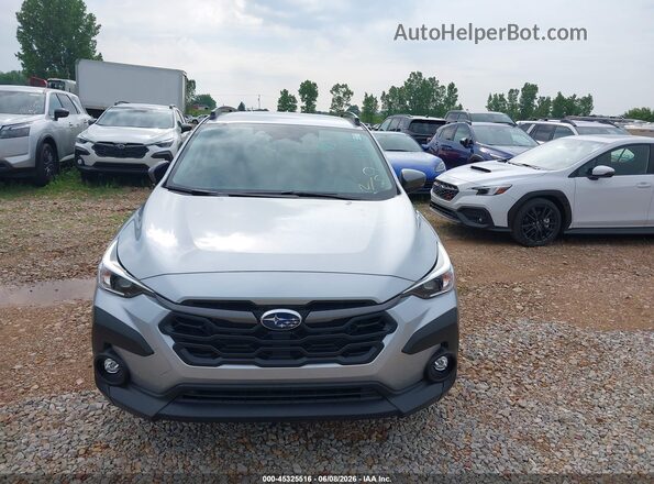 4S4GUHD60T3734944 2026 SUBARU CROSSTREK Серебряный Вид щитка приборов