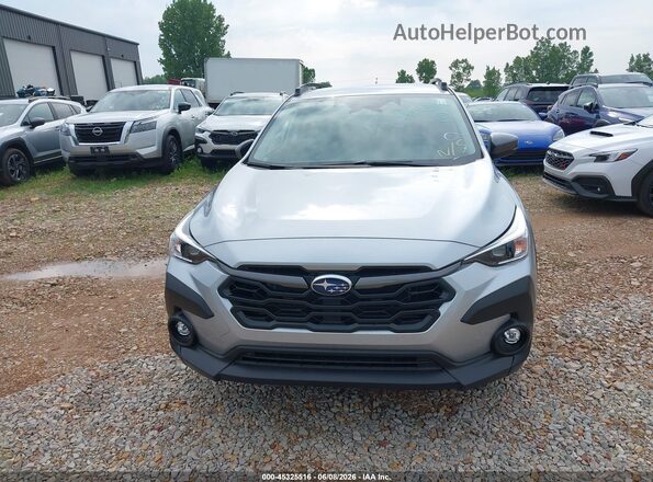4S4GUHD60T3734944 2026 SUBARU CROSSTREK Серебряный Вид спереди