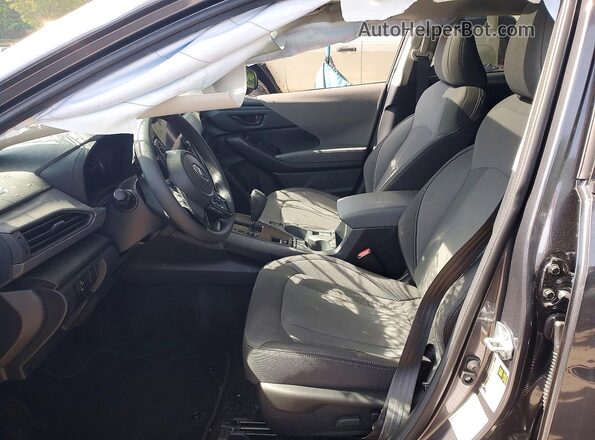 4S4GUHD60T3749525 2026 SUBARU CROSSTREK Gray Front interior view