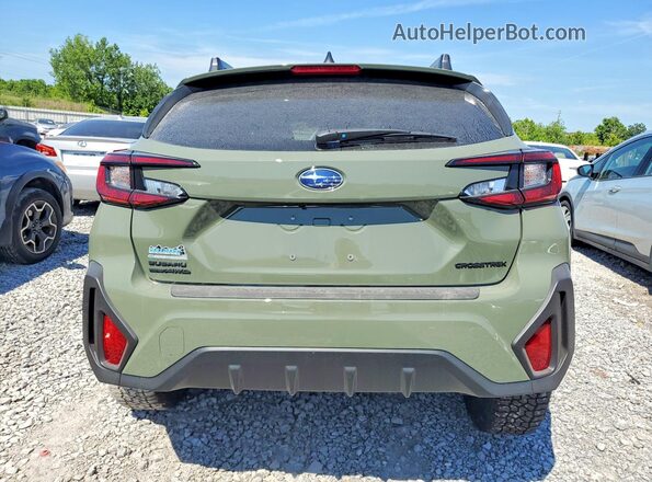 4S4GUHD62T3735366 2026 SUBARU CROSSTREK Green Հետևի տեսք