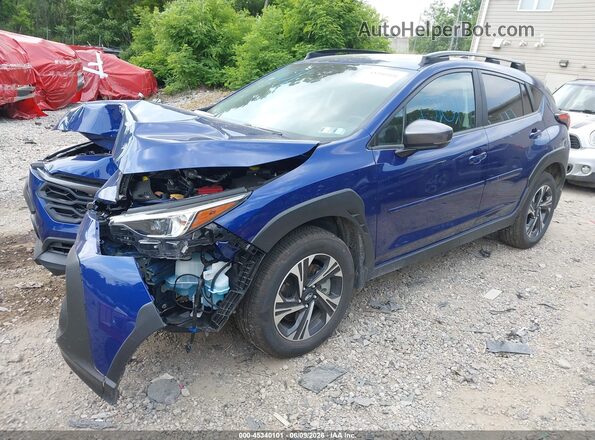 4S4GUHD63T3757716 2026 SUBARU CROSSTREK Blue Vista tres cuartos delantera izquierda