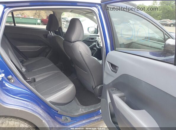 4S4GUHD63T3757716 2026 SUBARU CROSSTREK Blue Vista de la etiqueta del VIN