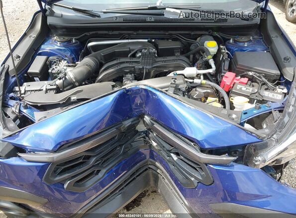4S4GUHD63T3757716 2026 SUBARU CROSSTREK Blue Vista trasera