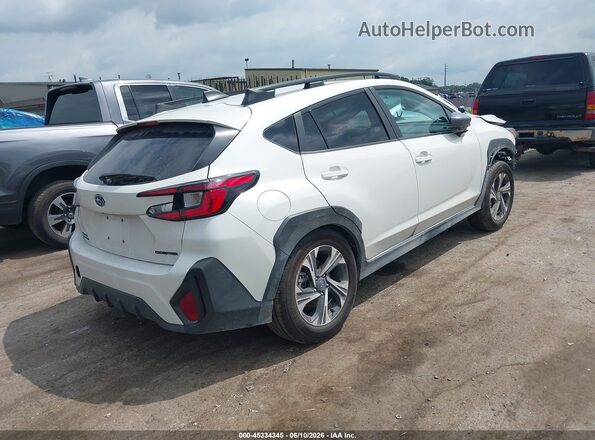 4S4GUHD64T3740911 2026 SUBARU CROSSTREK Белый Задняя правая четверть