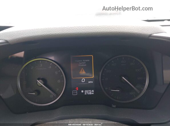 4S4GUHD64T3740911 2026 SUBARU CROSSTREK Белый Вид задних сидений