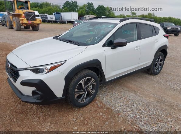 4S4GUHD65T3742201 2026 SUBARU CROSSTREK White 