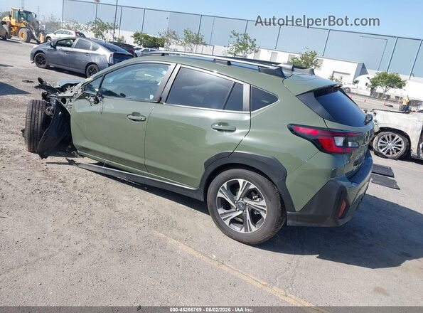 4S4GUHD67T3734522 2026 SUBARU CROSSTREK Green Rear left