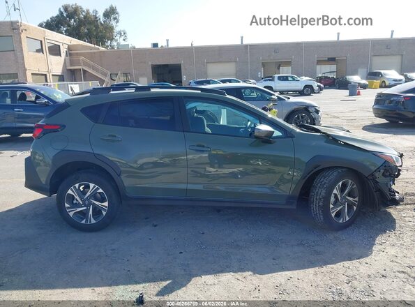 4S4GUHD67T3734522 2026 SUBARU CROSSTREK Green 360 interior view