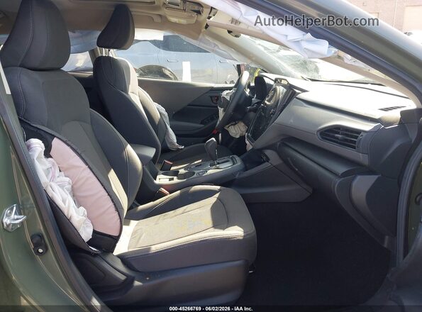 4S4GUHD67T3734522 2026 SUBARU CROSSTREK Green Front interior view