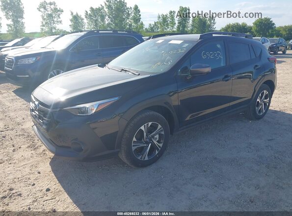 4S4GUHD67T3762417 2026 SUBARU CROSSTREK Black Front left