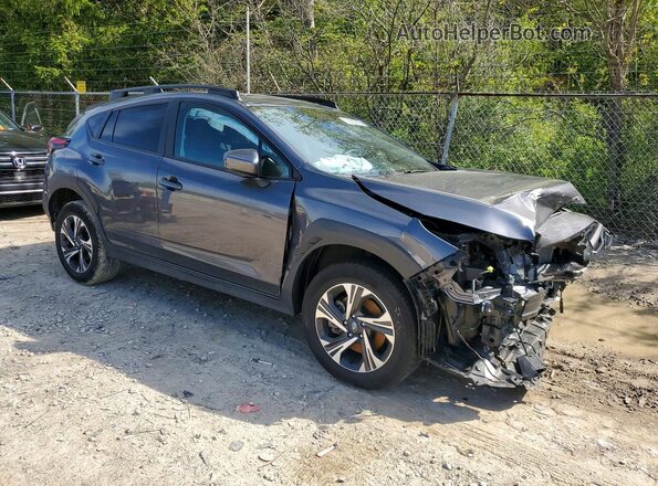 4S4GUHD68T3710827 2026 SUBARU CROSSTREK Gray Przód prawy