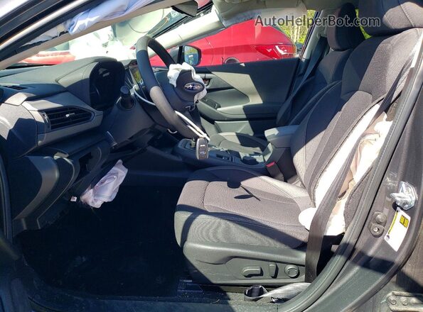 4S4GUHD68T3710827 2026 SUBARU CROSSTREK Gray Widok wnętrza z przodu