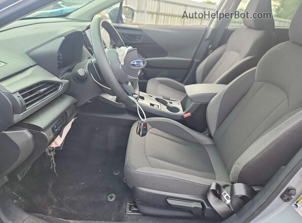 4S4GUHD68T3762085 2026 SUBARU CROSSTREK Silver Front interior view