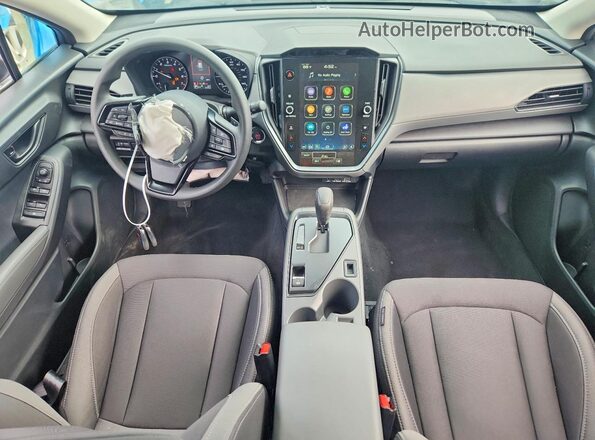 4S4GUHD68T3762085 2026 SUBARU CROSSTREK Silver Dashboard view