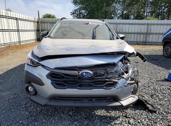 4S4GUHD68T3762085 2026 SUBARU CROSSTREK Silver Front view