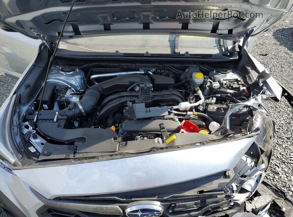4S4GUHD68T3762085 2026 SUBARU CROSSTREK Silver Engine compartment view