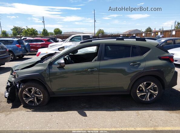 4S4GUHD69T3725062 2026 SUBARU CROSSTREK Зеленый Панорамный вид салона 360°
