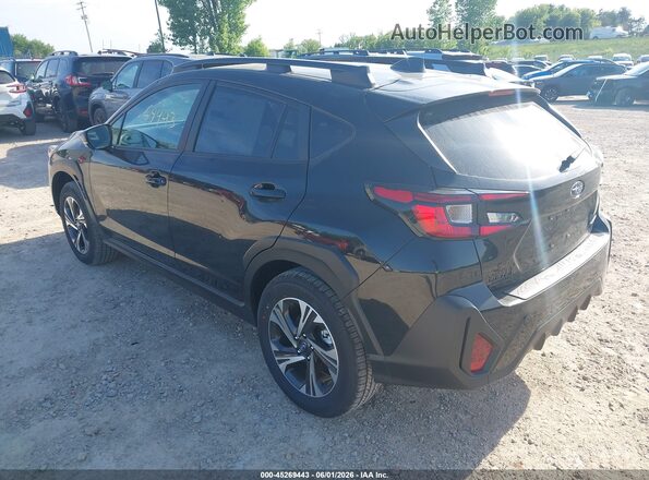 4S4GUHD6XT3752321 2026 SUBARU CROSSTREK Black Rear left