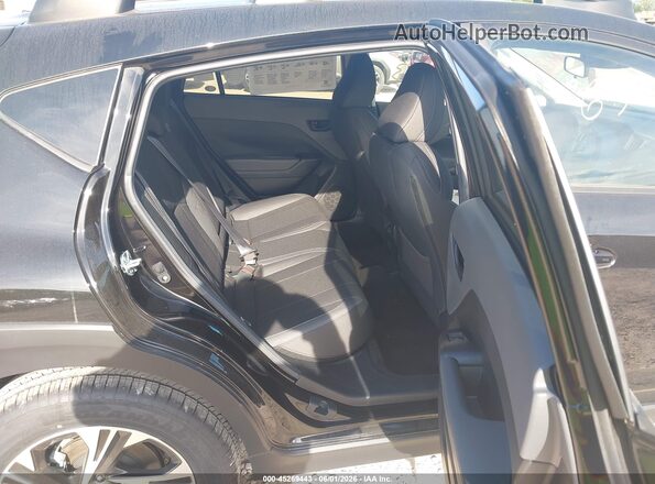 4S4GUHD6XT3752321 2026 SUBARU CROSSTREK Black VIN sticker view