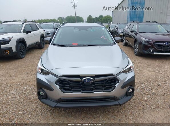 4S4GUHD6XT3754702 2026 SUBARU CROSSTREK Silver Instrument cluster view