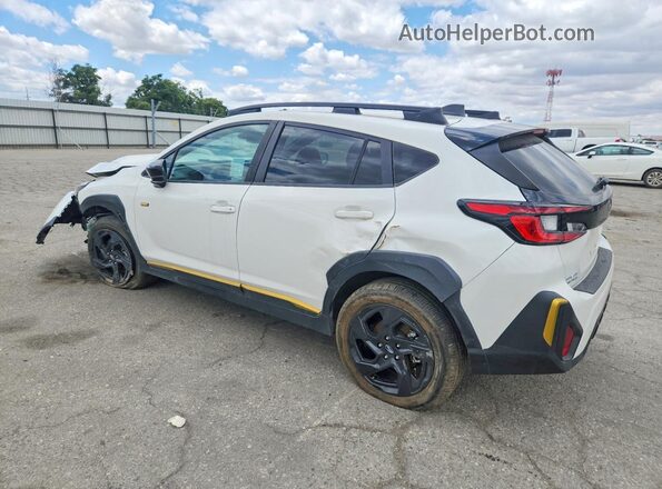 4S4GUHF61R3730617 2024 SUBARU CROSSTREK White უკანა მარცხენა
