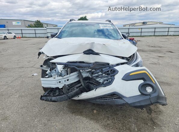 4S4GUHF61R3730617 2024 SUBARU CROSSTREK White წინა ხედი