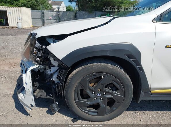 4S4GUHF61R3742802 2024 SUBARU CROSSTREK Белый Вид спереди